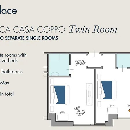 Daplace - Antica Casa Coppo ゲストハウス 3*